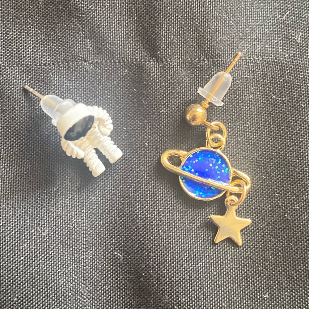 Space earrings